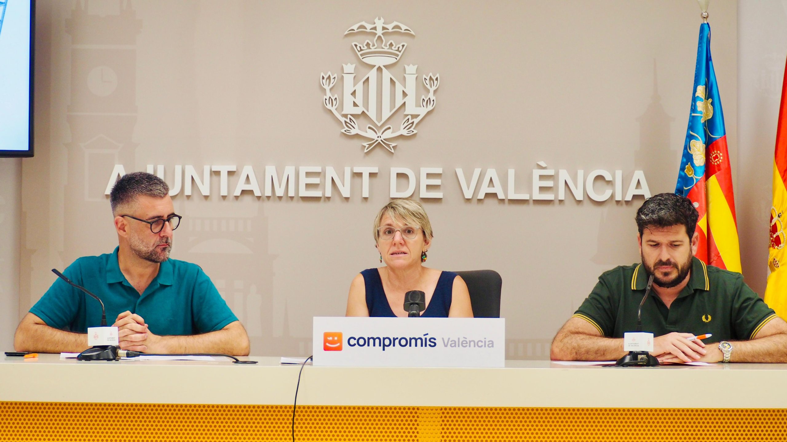 Pere Fuset, Papi Robles i Pau Andrés.